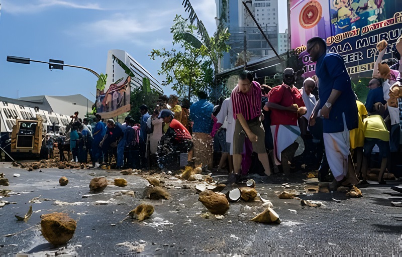 The Significance of Breaking Coconut in Hindu Worship Insights from a Top Astrologer in Mumbai, India.