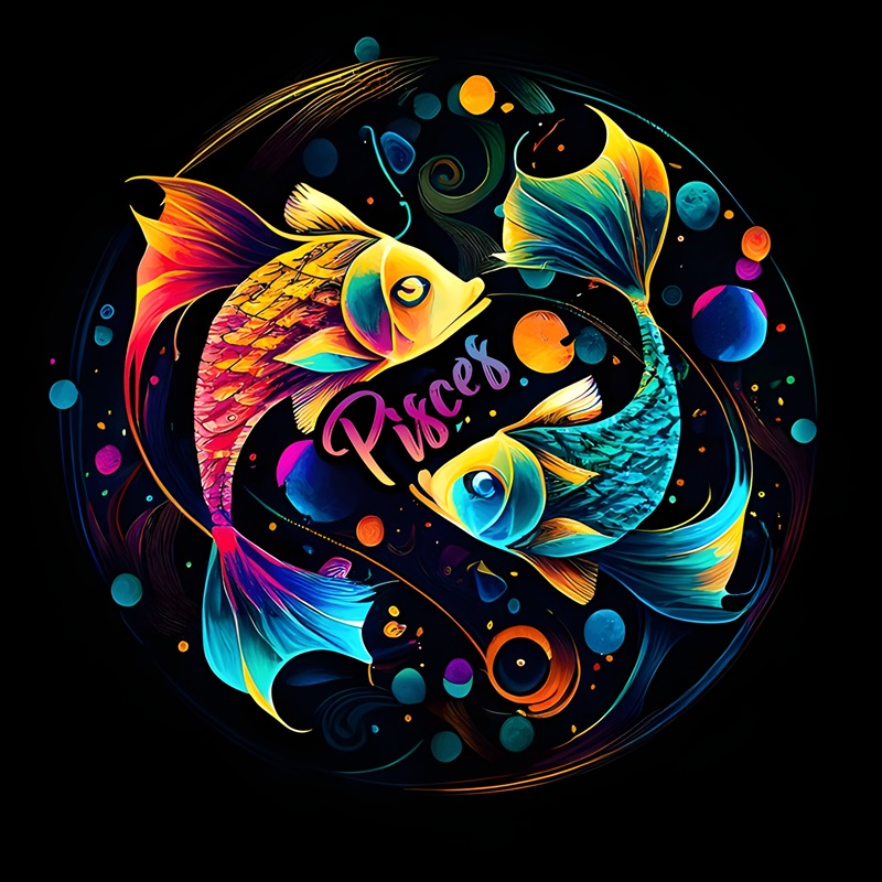 Pisces Swimming With Good Fortune By Dr. Aditya Shastri.